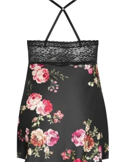 City Chic Plus Size Arcadia Chemise in black