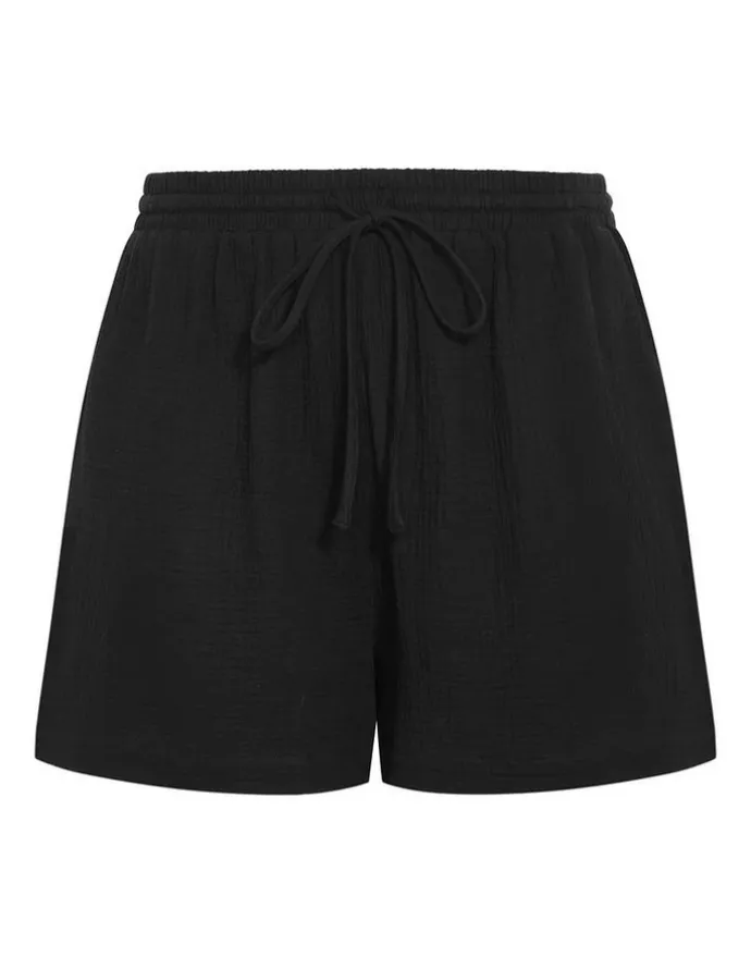 City Chic Plus Size Elly Short in black