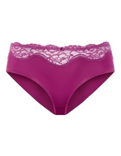 City Chic Plus Size Smooth & Chic 3 Pack Micro Shorty in multi