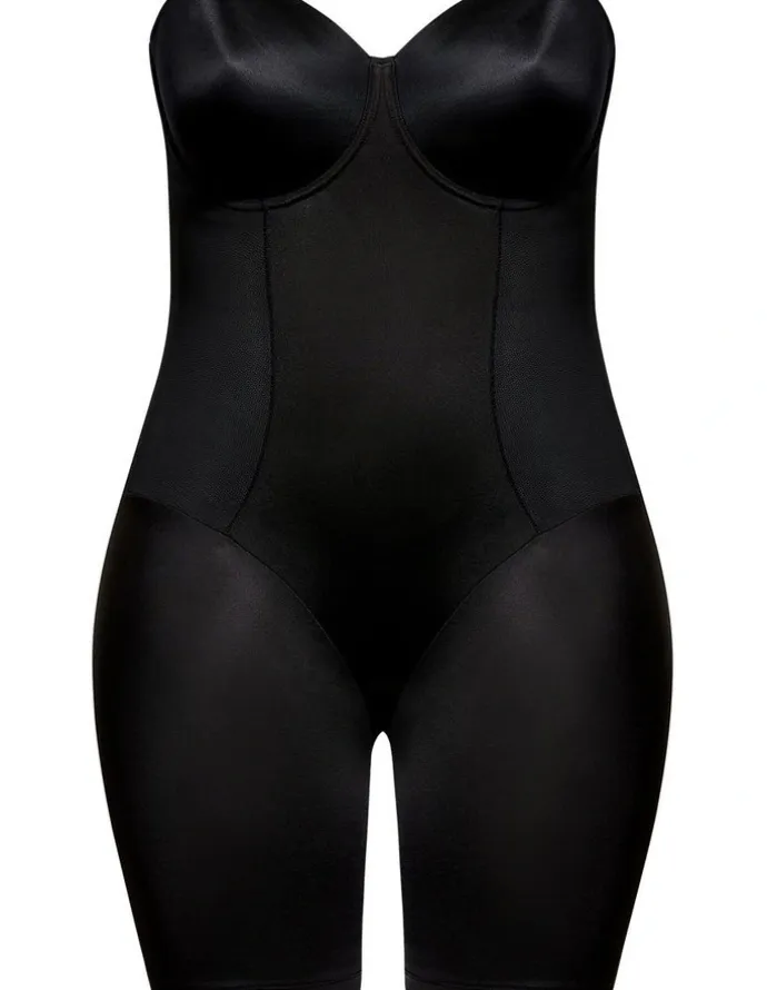 City Chic Plus Size Smooth & Chic Bodyshaper in Black