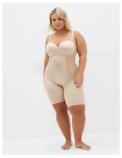 City Chic Plus Size Smooth & Chic Bodyshaper in Latte