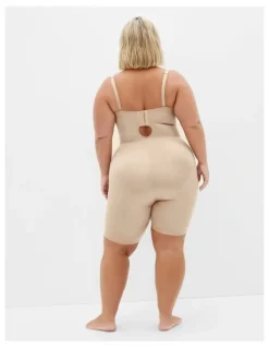 City Chic Plus Size Smooth & Chic Bodyshaper in Latte