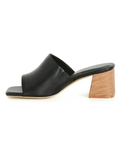 City Chic Wide Fit Hazel Heel in Black