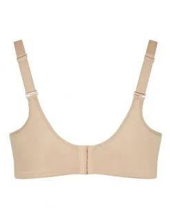 City Chic Wireless Maternity Bra in Latte