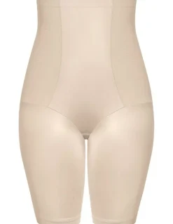 City Chic Plus Size Smooth & Chic Thigh Shaper in Latte