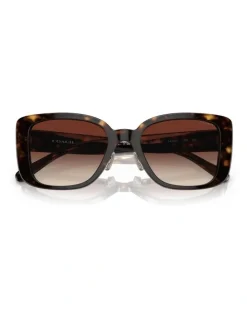 Coach CD472 Sunglasses in Dark Tortoise