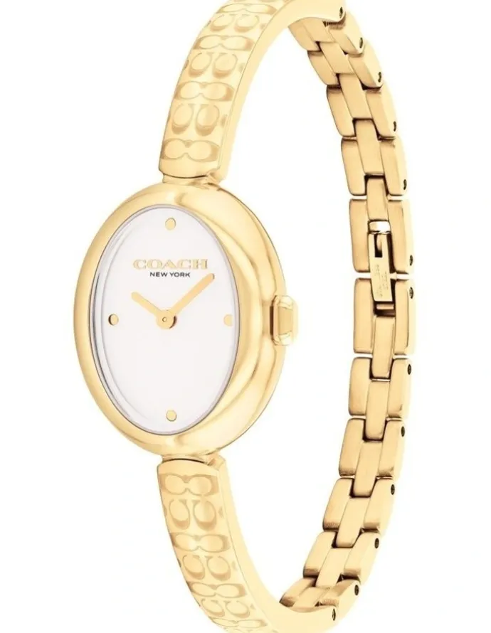 Coach Sammy Ionic Plated Dial Watch in Gold