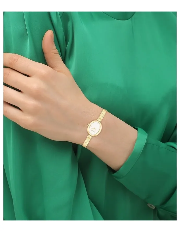 Coach Sammy Ionic Plated Dial Watch in Gold