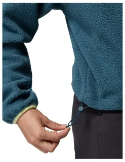 Columbia Helvetia II Cropped Half Snap Fleece Pullover in Blue