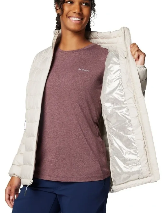 Columbia Powder Lite II Full Zip Insulated Jacket in Grey