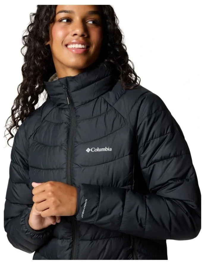 Columbia Powder Lite II Full Zip Insulated Jacket in Black