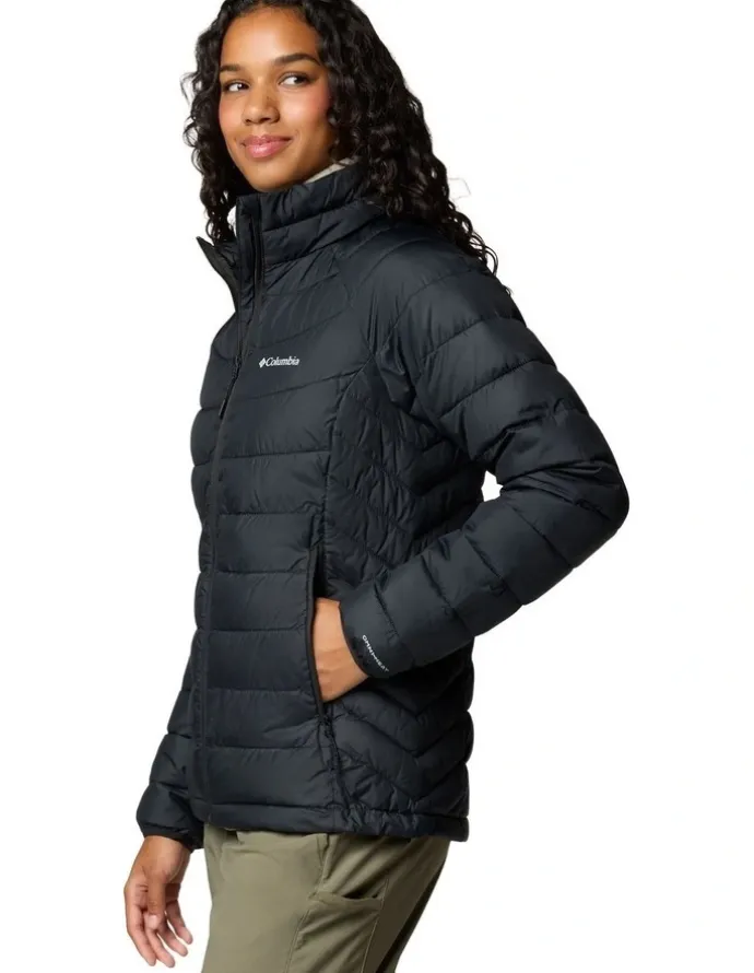 Columbia Powder Lite II Full Zip Insulated Jacket in Black