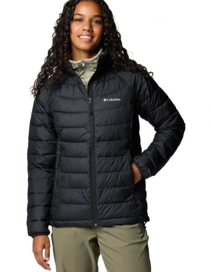 Columbia Powder Lite II Full Zip Insulated Jacket in Black