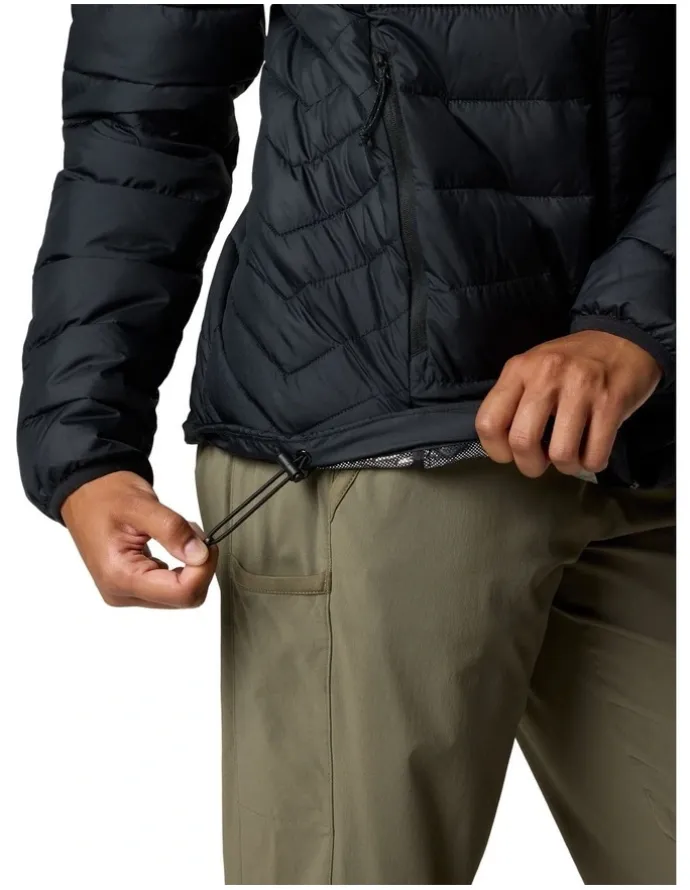 Columbia Powder Lite II Full Zip Insulated Jacket in Black