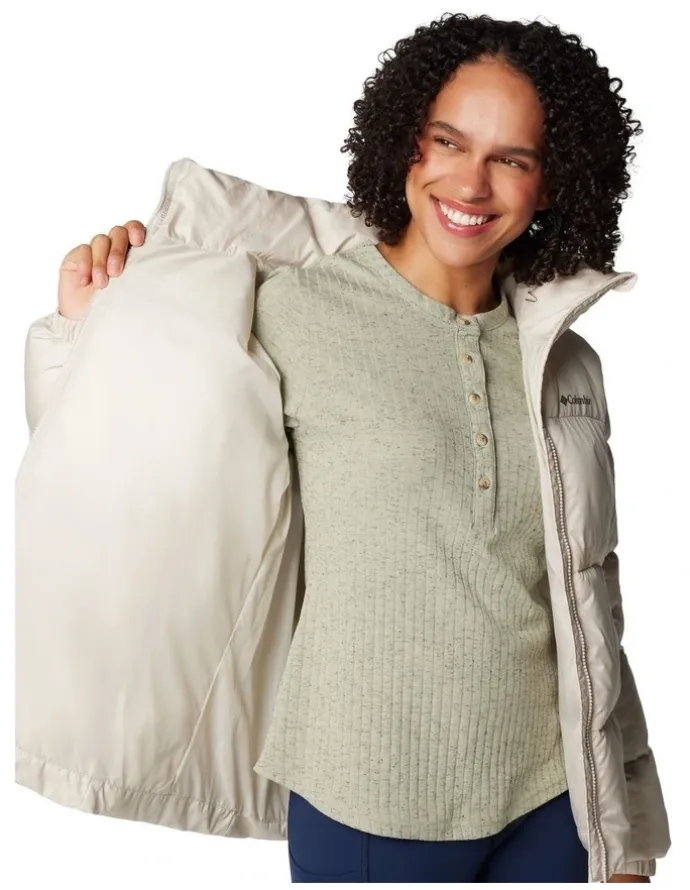 Columbia Puffect II Full Zip Insulated Puffer Jacket in Grey