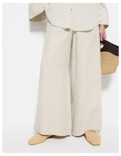 Commonry Amara Raffia Slide in Natural