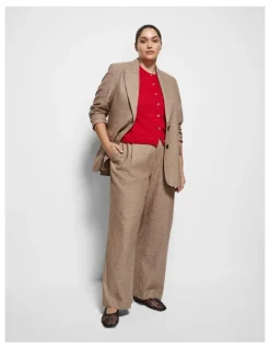 Commonry Bethanie Pant in Dark Flax