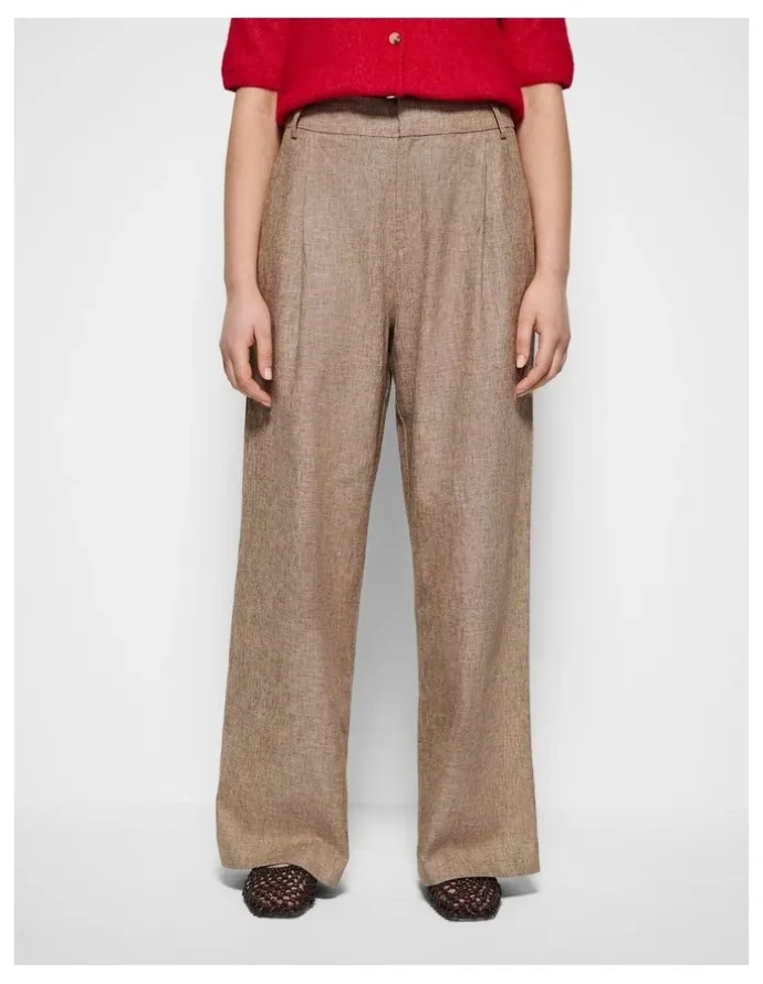 Commonry Bethanie Pant in Dark Flax