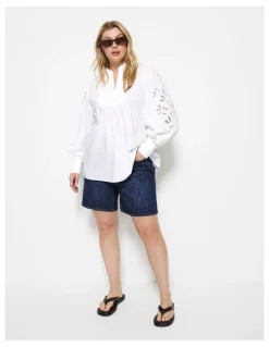Commonry Denim Short in Blue