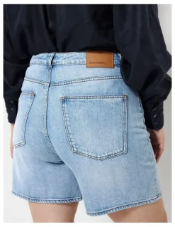 Commonry Denim Short in Light Vintage Wash