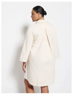 Commonry Lacie Dress in Natural Wash