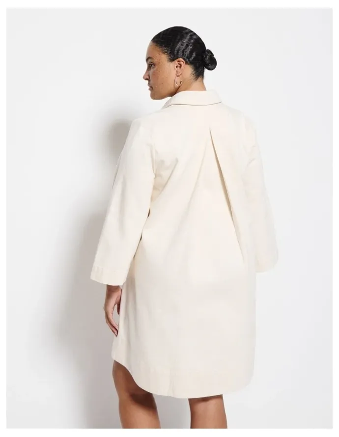 Commonry Lacie Dress in Natural Wash
