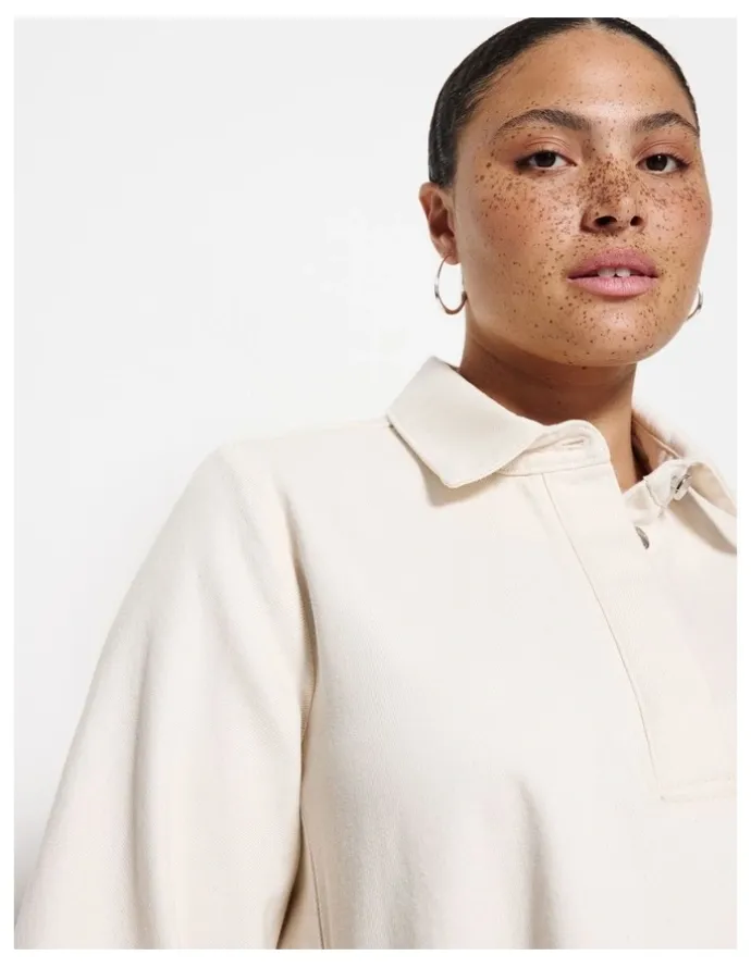 Commonry Lacie Dress in Natural Wash