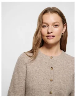 Commonry Leanna Cardigan in Rye Marle