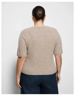 Commonry Leanna Cardigan in Rye Marle