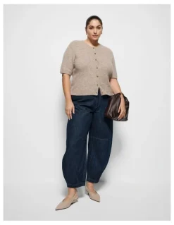 Commonry Leanna Cardigan in Rye Marle