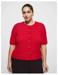 Commonry Leanna Cardigan in Rouge