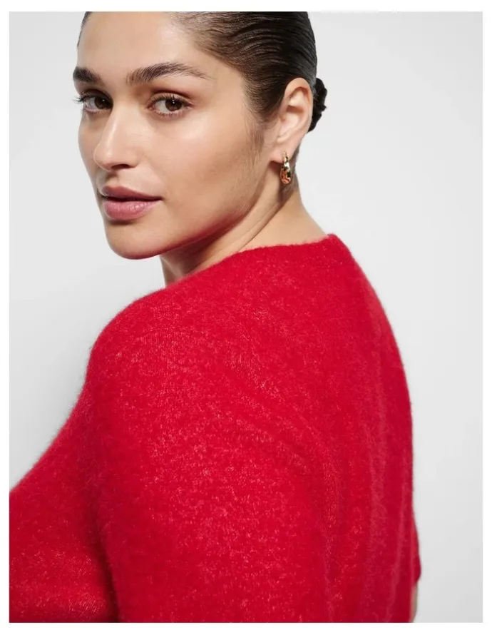 Commonry Leanna Cardigan in Rouge
