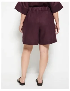 Commonry Lucie Short in Plum
