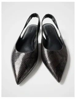 Commonry Marcy Leather Flat in Snake