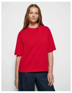 Commonry Modern Tee in Rouge