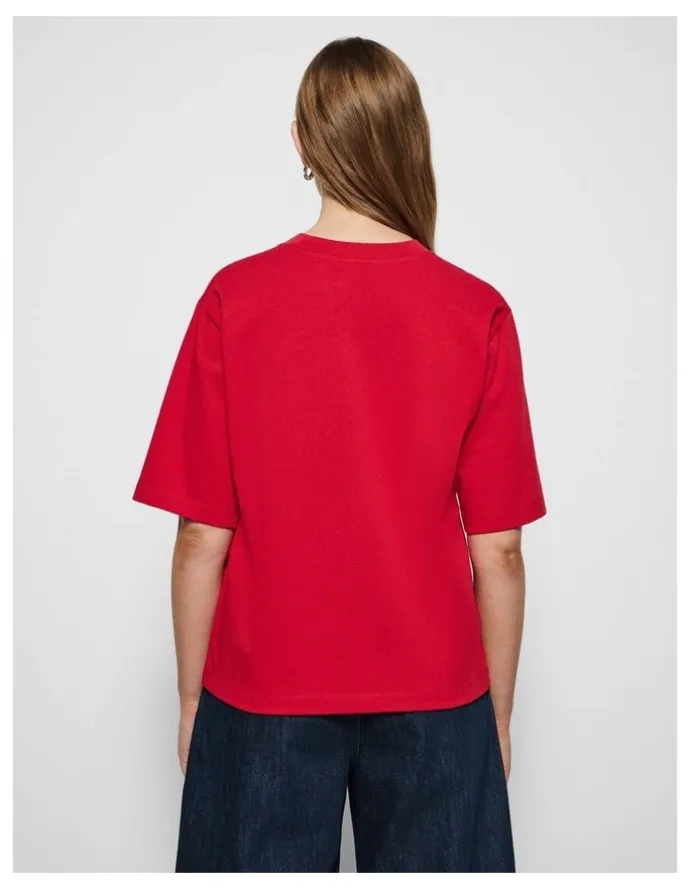 Commonry Modern Tee in Rouge