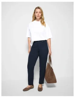 Commonry The Soft Stretch Casual Pant in Black