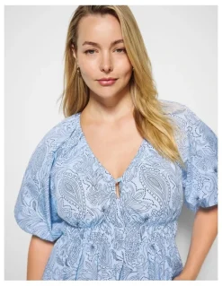 Commonry Erika Dress in Paisley