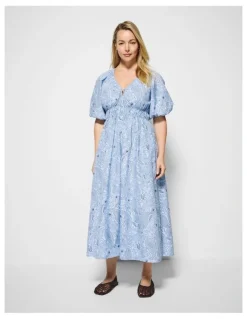 Commonry Erika Dress in Paisley