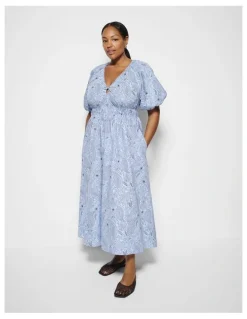 Commonry Erika Dress in Paisley