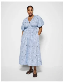 Commonry Erika Dress in Paisley