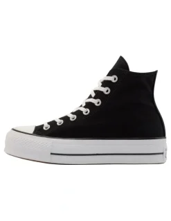 Converse Chuck Taylor All Star Lift Hi Top Sneaker in Black/White