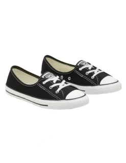 Converse Chuck Taylor All Star Ballet Sneaker in Black