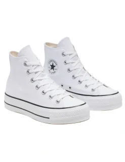 Converse Chuck Taylor All Star Canvas Platform Sneaker in White