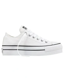 Converse Chuck Taylor All Star Lift Canvas Low Top Sneaker in White