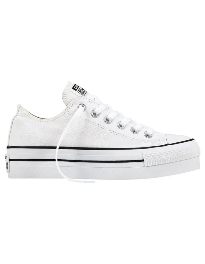 Converse Chuck Taylor All Star Lift Canvas Low Top Sneaker in White