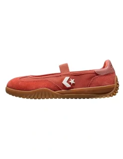 Converse Run Star Trainer Ballet Flat in Smoked Paprika/Burn Out/Gum
