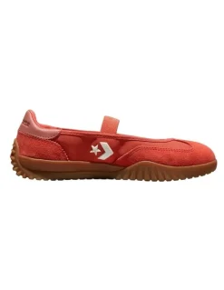 Converse Run Star Trainer Ballet Flat in Smoked Paprika/Burn Out/Gum