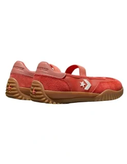 Converse Run Star Trainer Ballet Flat in Smoked Paprika/Burn Out/Gum