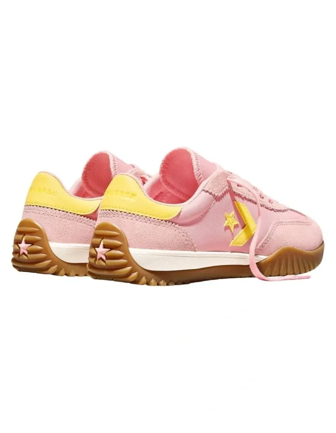 Converse Run Star Trainer in Ok Bloomer/Sunny Outlook/Gum